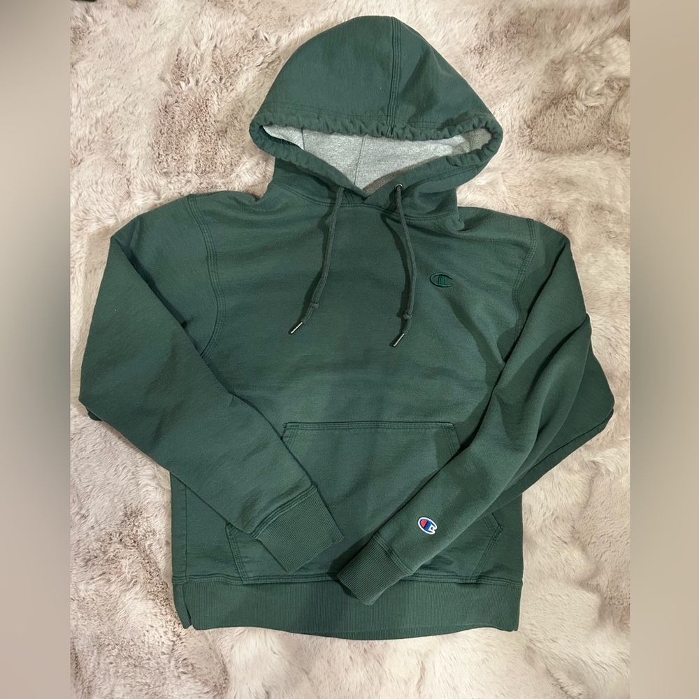 Champion Women’s Green Hoodie